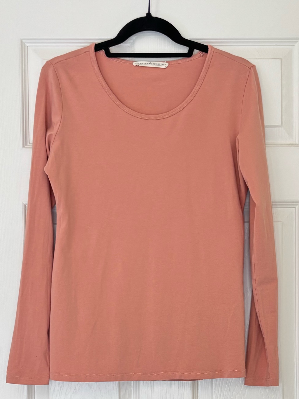 Peruvian Connection Pima Cotton Blend Layering Tee